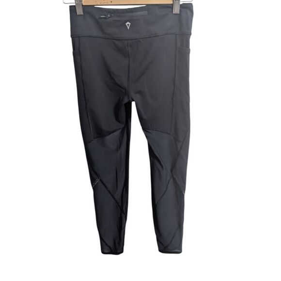 IVIVVA BY LULULEMON Mesh Leg Pocket Leggings Size 12 - Picture 3 of 3